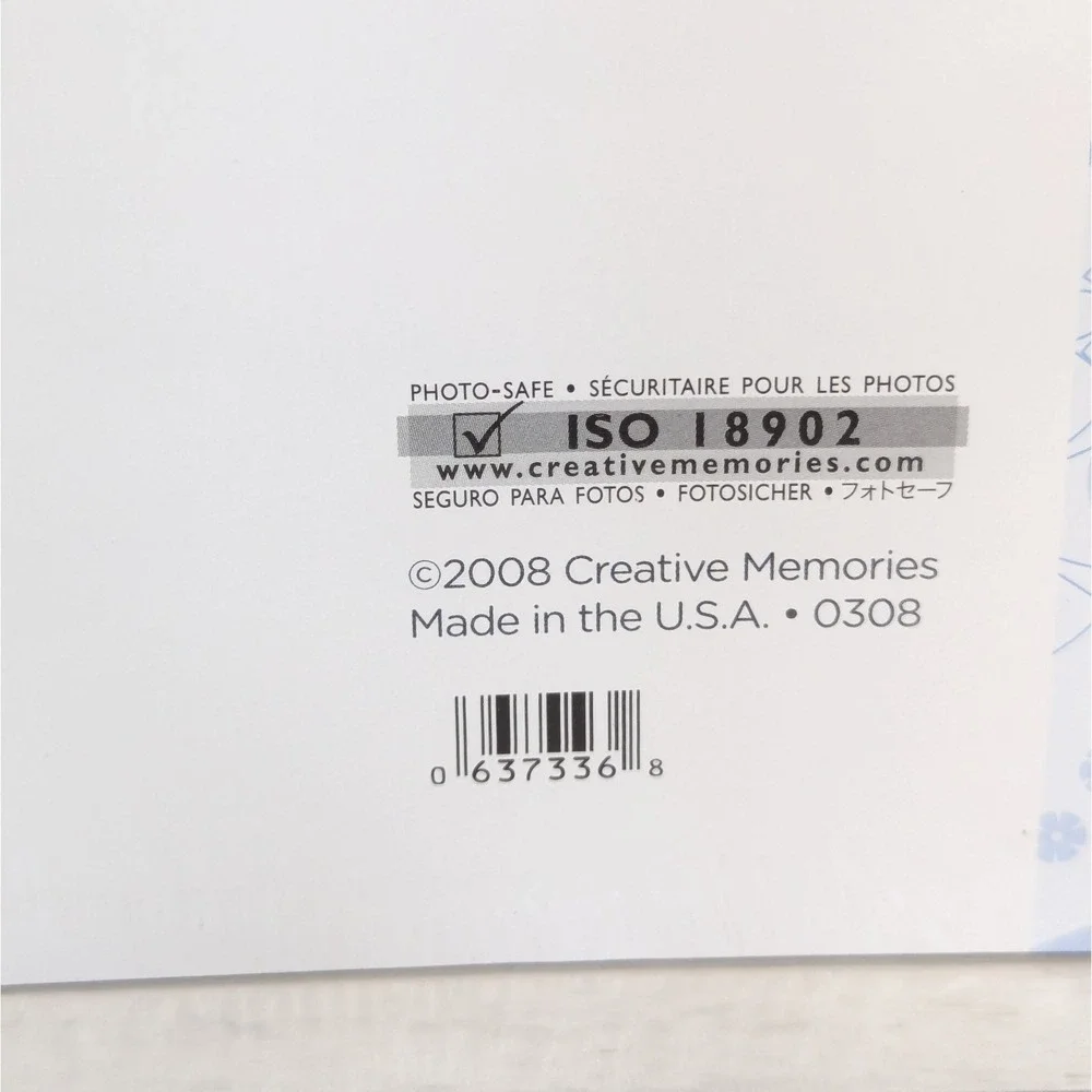 NEW Creative Memories 12x12 SPARGO Album Pages TRUE SIZE 15 Sheets/30 Pages NIP